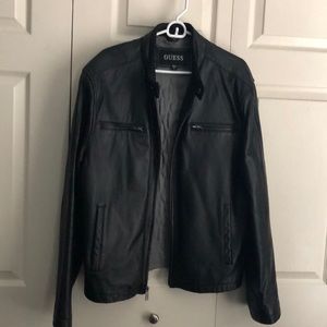 Guess Men’s Leather Jacket